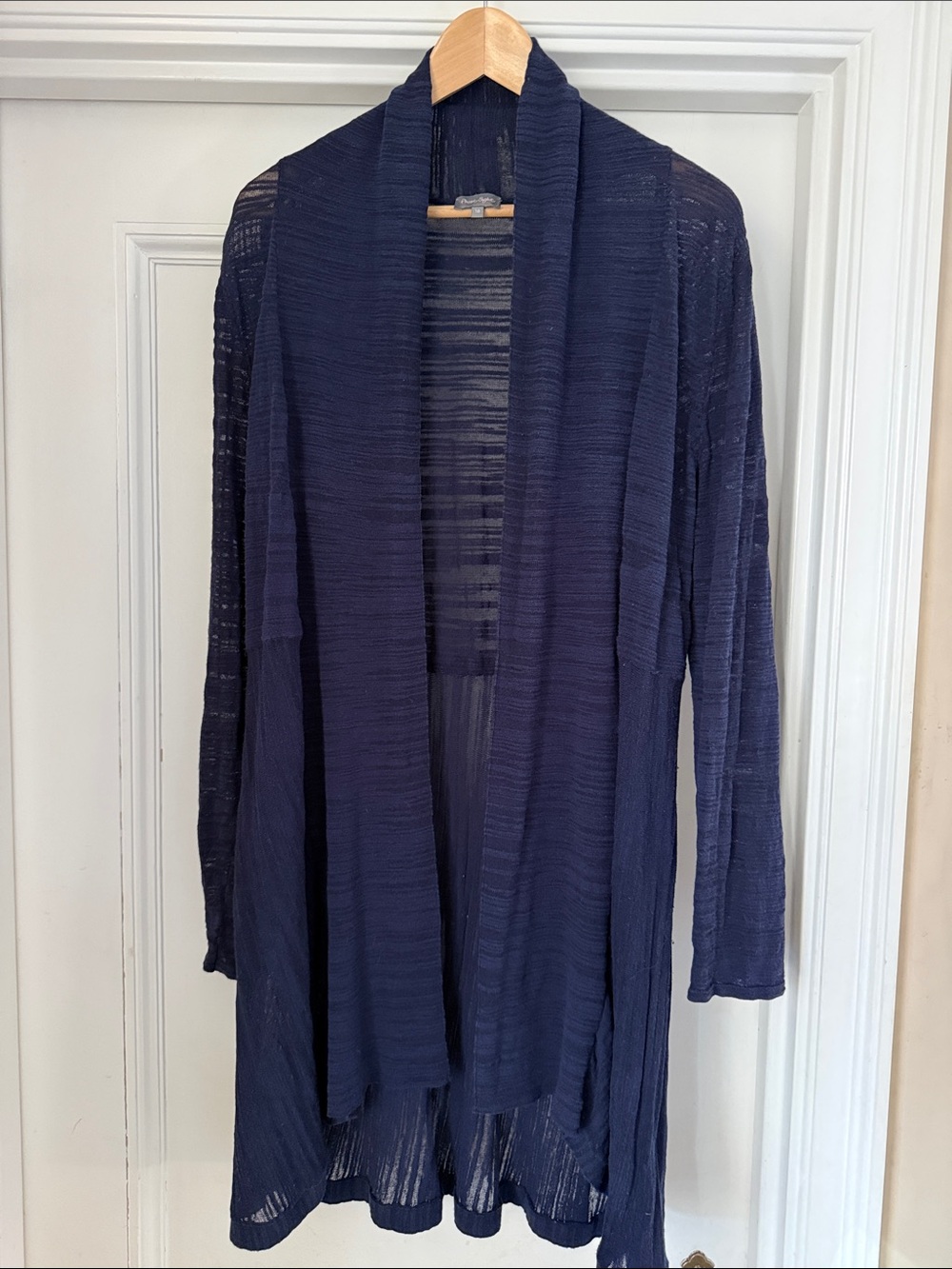 Phase Eight Navy Open-Front Lightweight Women's Cardigan